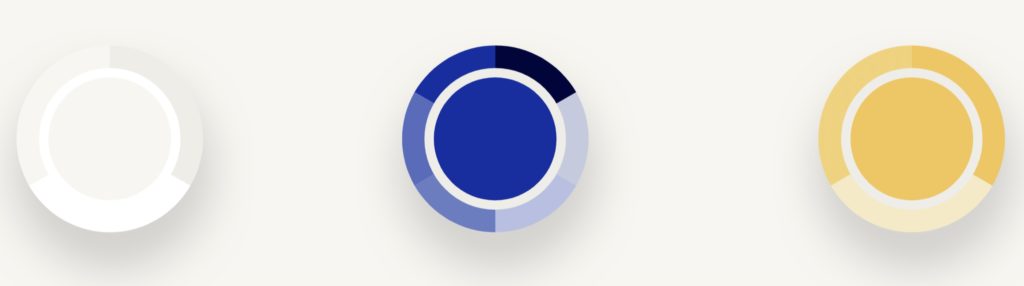 Couleur de la nouvelle charte graphique d'ESCadrille