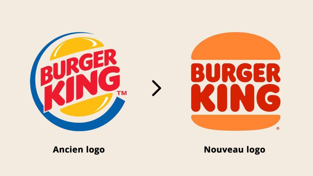 Rebranding Burger King, l'une des prestations d'ESCadrille